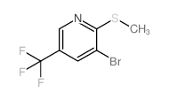 cas no 1226808-64-5 is 3-Bromo-2-(methylthio)-5-(trifluoromethyl)pyridine