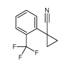 cas no 124276-63-7 is 1-(2-TRIFLUOROMETHYL-PHENYL)-CYCLOPROPANECARBONITRILE