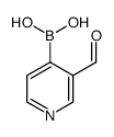 cas no 1256355-58-4 is 3-Formylpyridine-4-boronic acid
