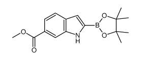 cas no 1256359-21-3 is 6-Methoxycarbonylindole-2-boronic acid pinacol ester