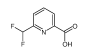 cas no 1256824-41-5 is 6-(Difluoromethyl)-2-pyridinecarboxylic Acid