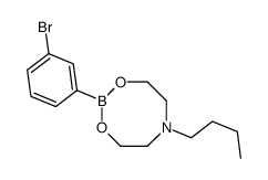 cas no 1257641-31-8 is 6-Butyl-2-(3-bromophenyl)-1,3,6,2-dioxazaborocane