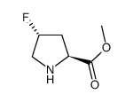 cas no 126111-11-3 is methyl (2s,4r)-4-fluoroprolinate