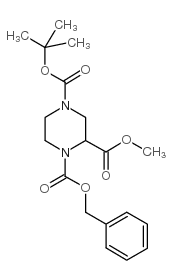 cas no 126937-42-6 is METHYL N-4-BOC-N-1-CBZ-2-PIPERAZINECARBOXYLATE