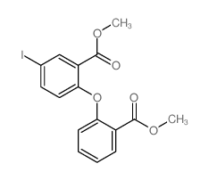 cas no 1269461-73-5 is Methyl 5-iodo-2-(2-(methoxycarbonyl)phenoxy)benzoate