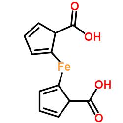 cas no 1293-87-4 is Bis(5-carboxy-1,3-cyclopentadien-1-yl)iron