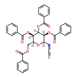 cas no 132413-50-4 is 2,3,4,6-tetra-o-benzoyl-beta-d-glucopyranosyl isothiocyanate