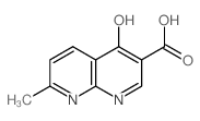 cas no 13250-97-0 is 4-Hydroxy-7-methyl-1,8-naphthyridine-3-carboxylic acid