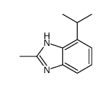 cas no 134068-85-2 is 1H-Benzimidazole,2-methyl-4-(1-methylethyl)-(9CI)