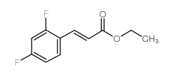 cas no 134672-68-7 is ETHYL 3-(2,4-DIFLUOROPHENYL)ACRYLATE