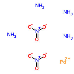 cas no 13601-08-6 is Palladium(2+) nitrate ammoniate (1:2:4)