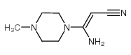 cas no 136062-62-9 is 3-AMINO-3-(4-METHYLPIPERAZIN-1-YL)ACRYLONITRILE