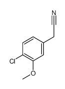 cas no 13726-21-1 is 2-(4-Chloro-3-methoxyphenyl)acetonitrile