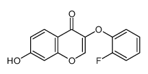 cas no 137374-74-4 is 3-(2-fluorophenoxy)-7-hydroxychromen-4-one