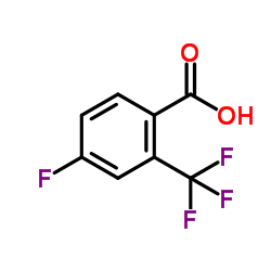 cas no 141179-72-8 is 4-Fluoro-2-(trifluoromethyl)benzoic acid