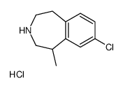 cas no 1431697-94-7 is 7-chloro-5-methyl-2,3,4,5-tetrahydro-1H-3-benzazepine,hydrochloride