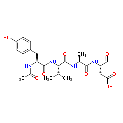 cas no 143313-51-3 is Ac-Tyr-Val-Ala-Asp-aldehyde (pseudo acid)