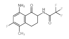 cas no 143655-60-1 is N-(8-AMINO-6-FLUORO-5-METHYL-1-OXO-1,2,3,4-TETRAHYDRONAPHTHALEN-2-YL)-2,2,2-TRIFLUOROACETAMIDE