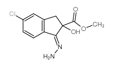 cas no 144172-26-9 is methyl (3E)-6-chloro-3-hydrazinylidene-2-hydroxy-1H-indene-2-carboxylate