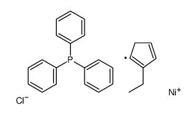 cas no 149272-90-2 is Chloro(2-ethyl-1,3-cyclopentadien-1-yl)nickel-triphenylphosphin e (1:1)