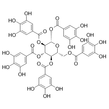 cas no 14937-32-7 is 1,2,3,4,6-O-Pentagalloylglucose