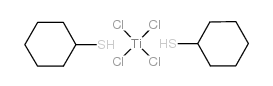 cas no 149391-23-1 is bis-(Mercaptocyclohexane)titanium tetrachloride