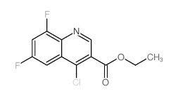 cas no 150258-20-1 is Ethyl 4-chloro-6,8-difluoroquinoline-3-carboxylate