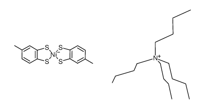 cas no 15492-42-9 is Tetrabutylammonium bis(4-methyl-1,2-benzenedithiolato)nickelate