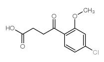 cas no 15572-02-8 is 4-(4-CHLORO-2-METHOXYPHENYL)-4-OXOBUTYRIC ACID