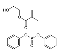 cas no 16069-23-1 is Methacrylic acid, 2-hydroxyethyl ester diphenyl phosphate