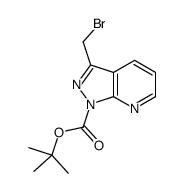 cas no 174180-76-8 is TERT-BUTYL 3-(BROMOMETHYL)-1H-PYRAZOLO[3,4-B]PYRIDINE-1-CARBOXYLATE