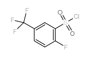 cas no 1744-43-0 is 2-fluoro-5-(trifluoromethyl)benzenesulfonyl chloride