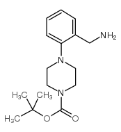 cas no 174855-53-9 is tert-Butyl 4-[2-(aminomethyl)phenyl]piperazine-1-carboxylate