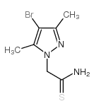 cas no 175202-68-3 is 2-(4-BROMO-3,5-DIMETHYL-1H-PYRAZOL-1-YL)ETHANETHIOAMIDE