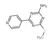 cas no 175204-63-4 is 4-methylsulfanyl-6-pyridin-4-yl-1,3,5-triazin-2-amine