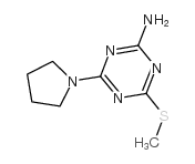 cas no 175204-64-5 is 4-methylsulfanyl-6-pyrrolidin-1-yl-1,3,5-triazin-2-amine