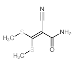 cas no 17823-69-7 is 2-CYANO-3,3-BIS(METHYLTHIO)ACRYLAMIDE