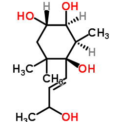 cas no 180164-14-1 is MegastigM-7-ene-3,4,6,9-tetrol