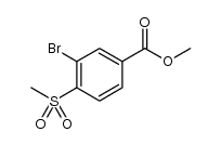 cas no 182003-84-5 is METHYL 3-BROMO-4-(METHYLSULFONYL)BENZOATE