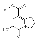 cas no 185198-42-9 is METHYL 6-HYDROXY-5-OXO-1,2,3,5-TETRAHYDROINDOLIZINE-8-CARBOXYLATE