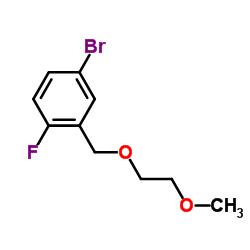 cas no 188723-93-5 is Benzene, 4-?bromo-?1-?fluoro-?2-?[(2-?methoxyethoxy)?methyl]?-