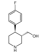 cas no 188869-26-3 is TRANS-4-(4'-FLUOROPHENYL)3-HYDROXYMETHYL)-PIPERIDINE