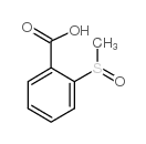 cas no 19093-34-6 is Benzoic acid,2-(methylsulfinyl)-