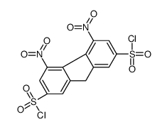 cas no 192208-57-4 is 4,5-DINITRO-9H-FLUORENE-2,7-DISULFONYL DICHLORIDE,97