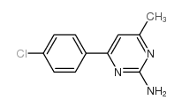 cas no 19927-54-9 is 4-(4-chlorophenyl)-6-methylpyrimidin-2-amine