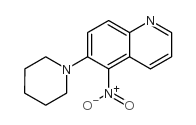 cas no 19979-55-6 is 5-NITRO-6-(PIPERIDIN-1-YL)QUINOLINE