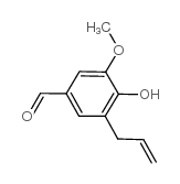 cas no 20240-58-8 is 3-ALLYL-4-HYDROXY-5-METHOXY-BENZALDEHYDE