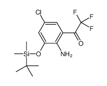 cas no 205756-24-7 is 4-CHLORO-2-TRIFLUOROACETYL-6-(TERT-BUTYLDIMETHYLSILYLOXY)ANILINE