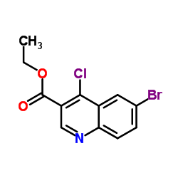 cas no 206257-39-8 is Ethyl 6-bromo-4-chloro-3-quinolinecarboxylate