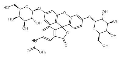 cas no 216299-45-5 is 5-Acetamidofluorescein-di-(b-D-galactopyranoside)